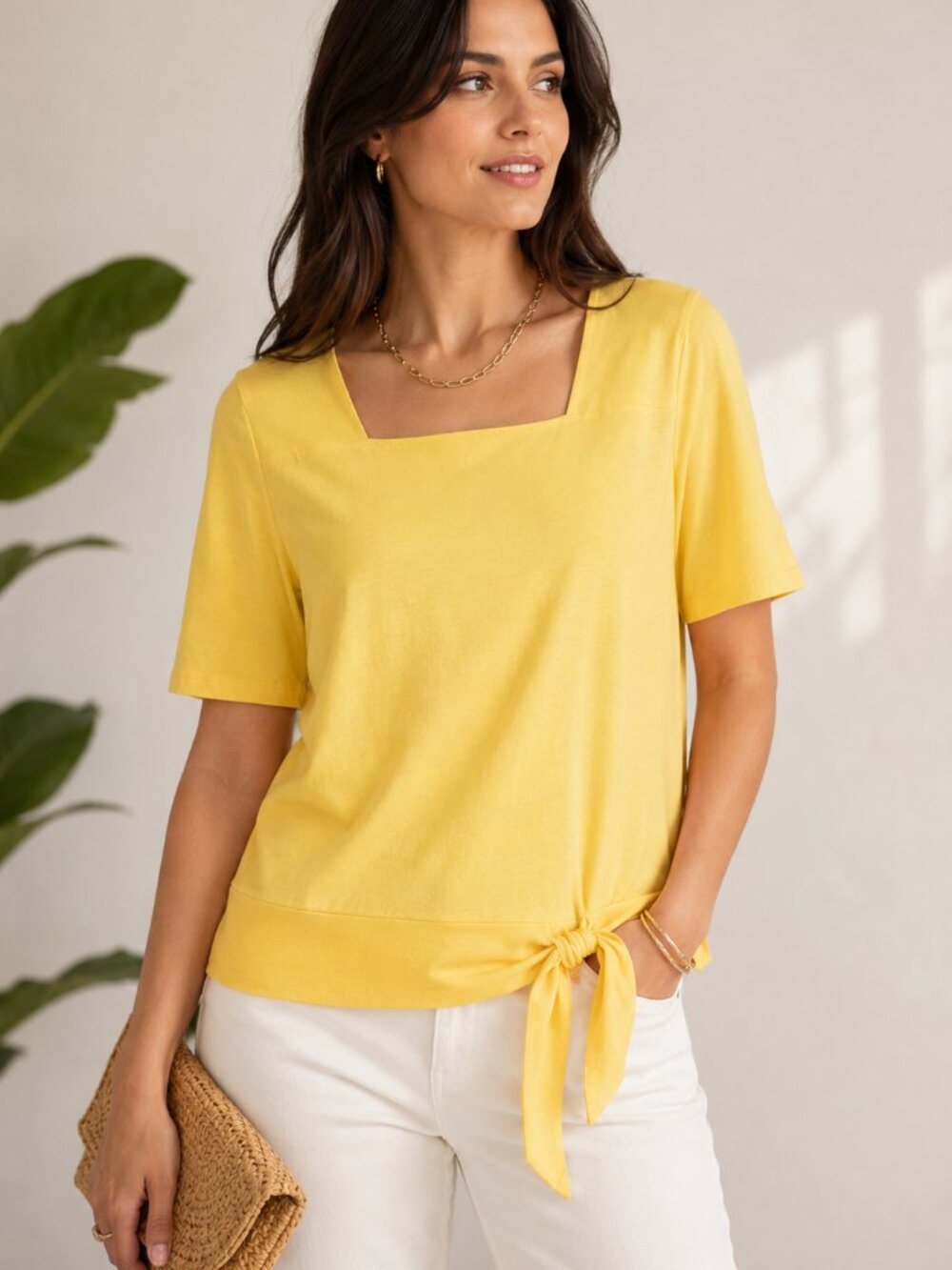 Ann Taylor Factory Tie Side Top